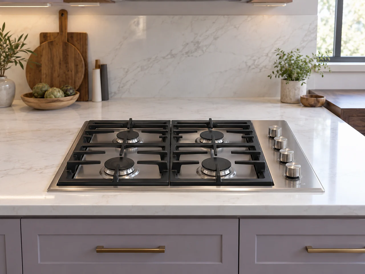 Illustration of Monogram cooktop