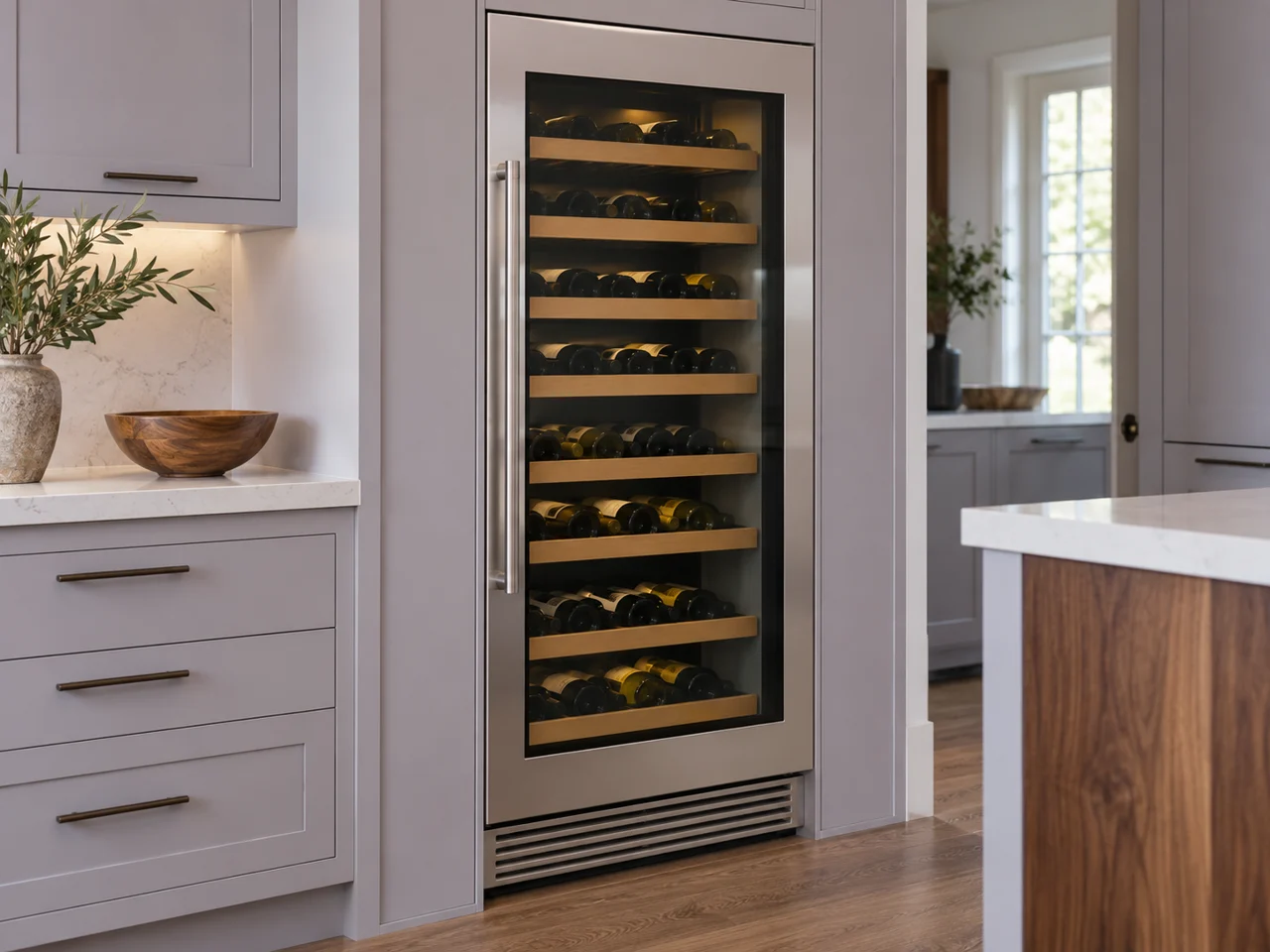 Illustration of Sub-Zero wine cooler